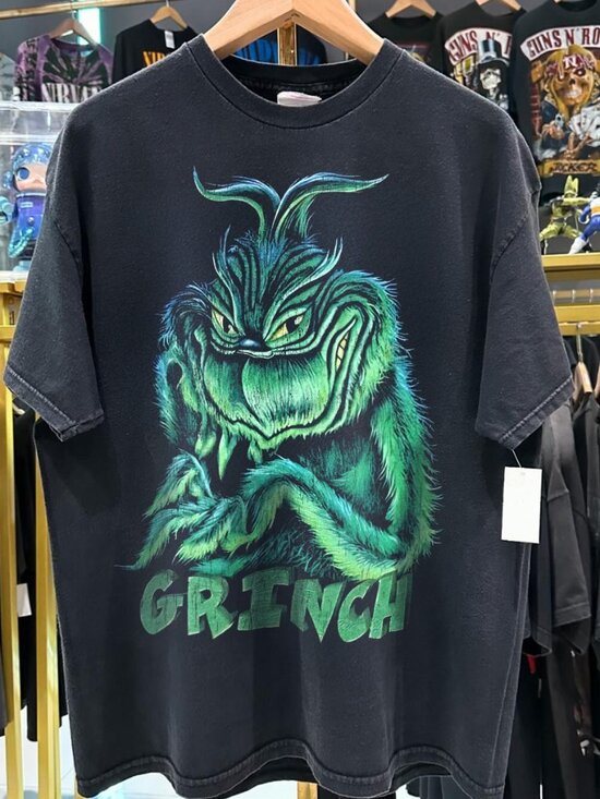 Erica H Other - Grinch Whovilles Worst Rare Washed Black T-Shirt